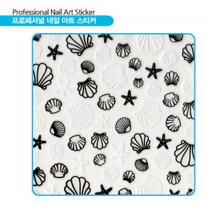 Professional Nail Art Sticker 프로페셔널 네일아트 스티커_가리비