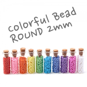 colorful bead 컬러풀비드 2mm