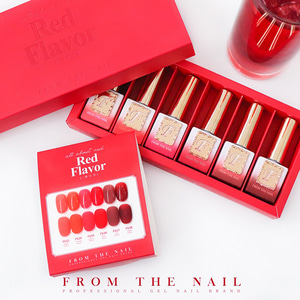 FROM THE NAIL 프롬더네일 Red Flavor SET 12ml